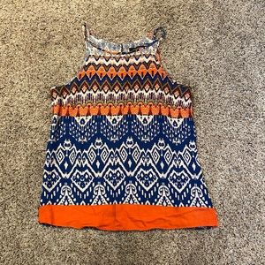 Boho-Printed Top